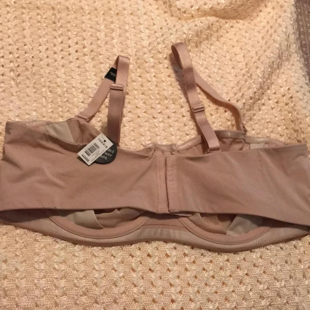 Torrid Blush Strapless Bra - Picture 2 of 2